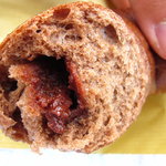 プレザン - チョコベーグルの断面