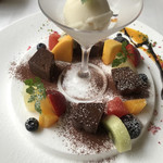 マッシモ・マリアーニ - ケーキには果物もいっぱい