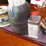 手打ち中華そば 和屋 - 調味料類