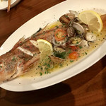 ナガタ店 - 本日のアクアパッツァ…1400円～（魚により価格変動）/ホウボウ