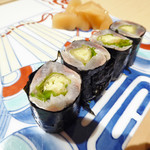 寿司 うち田 - 白身の海苔巻