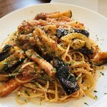 ナガタ店 - ナスとベーコンのトマトソース（pasta）…900円