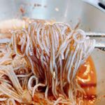손수헌 - 麺はかなりの細麺ながらしっかり！！