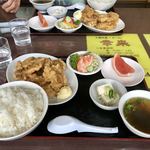 中華料理　幸莱 - 若鶏の唐揚げセット