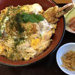 味のうえだ - 大エビ鎌倉丼