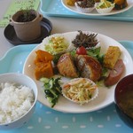 코우미쵸우 노우산부츠 카코우 쵸쿠바이죠 - ランチセット700円