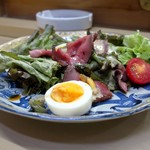 家庭料理 小川 - ローストビーフサラダ