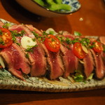 居酒屋橋場 - ローストビーフの寿司