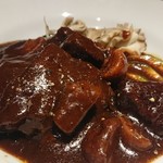 WINE & DINE Vinogris - 特上とろ牛タンのブラザード、温野菜添え