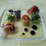 ベッラ・ヴィスタ - 前菜 美味礼賛“ベッラ・ヴィスタ”盛合せ