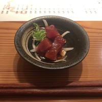 長宗我部 銀座 - 漬け鰹