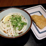 さぬきうどん 釜八 - ぶっかけ冷と、とり天