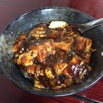 中国四川料理 天府仙臺 - 2018年9月。ミニ麻婆丼260円。