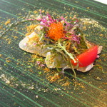 ラ ヴィオレッタ - 師崎産　天然真鯛のカルパッチョ