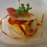 ラ ヴィオレッタ - バースデープレートのアップ