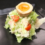 Adult potato salad with wasabi