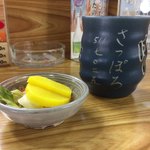 蛯天 分店 - お茶とお漬物