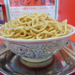 麺でる - 野菜を食べきった後