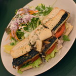 サクラカフェ - トルコ風サバサンド（８８０円）２０１８年８月