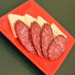 サクラカフェ - サラミ＆チーズ（４８０円）２０１８年８月