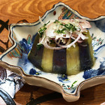 ぎをん 福志 - 2品目:賀茂茄子('18.6月上旬)