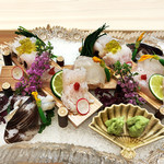 ぎをん 福志 - 6品目:お造り('18.6月上旬)