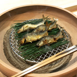 ぎをん 福志 - 7品目:炙り香をまとって登場