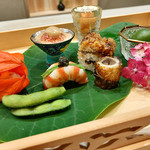 ぎをん 福志 - 8品目【八寸】 1名分('18.6月上旬)