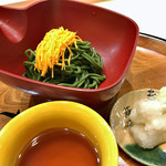 ぎをん 福志 - 9品目【茶そば】('18.6月上旬)