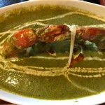 天竺薬膳 北印度料理 みらん - プラウンパラックアップ斜