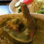 天竺薬膳 北印度料理 みらん - プラウンパラックの海老