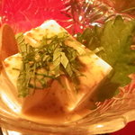 のん亭 - 冷奴ゴマダレ