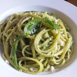 フォセッタ - 鎌倉産インゲンのジェノバ風リングイネ