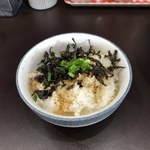 麺や hide - 追い飯 １００円