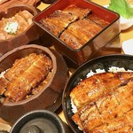 Unagi Kaisen Ryouri Munagi - ⭐︎上鰻丼(一尾、肝吸い、香の物)@4000
      ⭐︎うな重(一尾、肝吸い、香の物)@4380
      ⭐︎上ひつまぶし(一尾、肝吸い、香の物、薬味、出汁)@4500
      ⭐︎牛まぶし(味噌汁、香の物、薬味、出汁)@2880