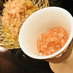 うなぎ海鮮料理 六なぎ - 鯛わた塩辛@580税込 