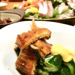 うなぎ海鮮料理 六なぎ - ⭐︎うざく@680税込 