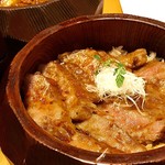 Unagi Kaisen Ryouri Munagi - ⭐︎牛まぶし(味噌汁、香の物、薬味、出汁)@2880税込 