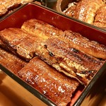 うなぎ海鮮料理 六なぎ - ⭐︎うなぎ重(一尾、肝吸い、香の物)@4380税込 