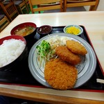 Sakae Shokudou - ミックス定食　680円(税込)♪