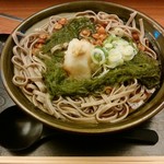 めん房 新月亭 - 「めかぶ蕎麦」