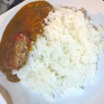 レストランいづみ - カレーチョイかけ＆メンチカツ1切れサービス