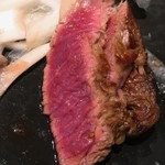 チャンクス - ヒレステーキ（断面）