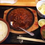 揚げたて天ぷら はまだ - 特製ハンバーグご膳  コンプリート