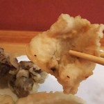 揚げたて天ぷら はまだ - ハモの天婦羅