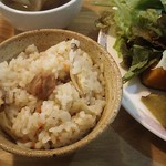 カフェ イチカ - きのこの炊き込みご飯