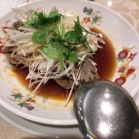 菜香新館 - 豚レバーの湯引き
