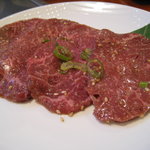 桔梗苑 - 黒毛和牛上ランプ　塩