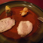 ビストロ・プティポワ - ｱﾐｭｰｽﾞｹﾞｰﾙ：ｺｰｽﾒﾆｭｰに無い料理。食前酒を共に楽しむ料理。