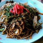 オーモリラーメン - ソース焼きそば スープ付き 800円